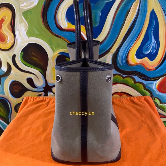 💚💚💚Authentic Hermes Garden Party 30 Tote Bag - Picture 11 of 16